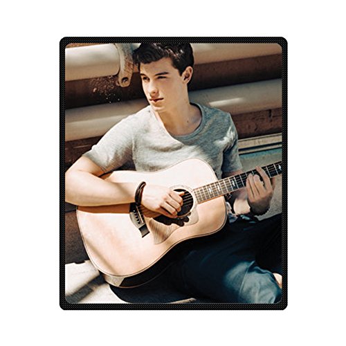 JIUDUIDODO Custom Handsome Singer Shawn Mendes Soft Throw Fleece Blanket 50"x60"