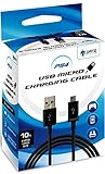 Ortz® PS4 USB Controller Charging Cable - 10ft Hi-Speed Micro USB 2.0 - A Male to Micro B - 10 Feet