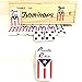 Puerto Rico Dominoes Puerto Rican Flag Dominoes Set , Boricua Pride Dominoes