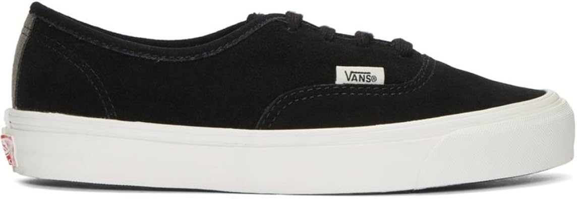 vans og authentic lx black suede