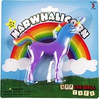 Off the Wall Toys Narwhalicorn 5" Bendable Action Figure Toy