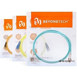 LC to ST Fiber Patch Cable Multimode Duplex - 1m
