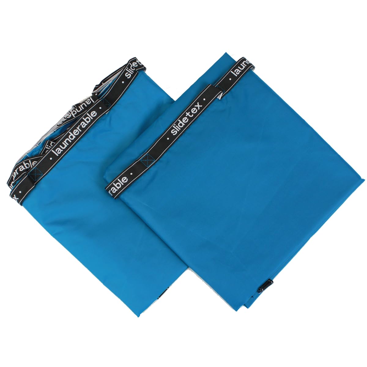 Pack of Two Large Re-usable Flat Hospital Bed Slide Sheets | 140cm x 200cm | Slide Sheets with Handles | Patient Handling