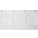 Maytex Quick Dry Mesh Pockets Fabric Bath/Shower Caddy Organizer with Pockets, White, 26 inches x 17 inches
