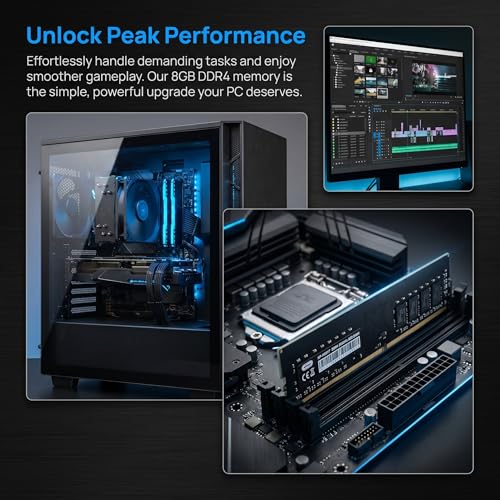 Memória RAM 8GB DDR4 2666MHz Knup KP-HD817 DIMM 288 Pinos 1.2V - Alta Performance para PC Desktop Gamer e Escritório
