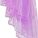 HOSL Round Lace Curtain Dome Bed Canopy Netting Princess Net (Purple)