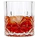 Lily's Home Acrylic Double Old Fashioned Whiskey Tumbler - Set of 4 Premium Indoor / Outdoor Whisky Scotch Tumblers - Shatterproof, Reusable, Dishwasher Safe