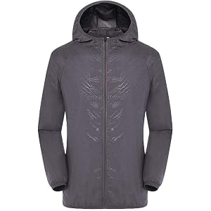 Packable Rain Jacket Women Mens Lightweight Unisex Raincoats Waterproof With Hood Active Outdoor Rain Windbreaker Jacket 2026