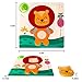 Wooden Toddler Puzzles, Montessori 6 Pack Animal Shape Jigsaw Puzzles for Child Kids Preschool Learning Educational Toys Gifts for 1 2 3 Year Old Boys Girls