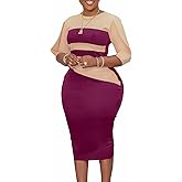 Work Dress for Women Elegance Church Dresses Midi Bodycon Pencil Dress Teacher Office Business and Casual Outfits