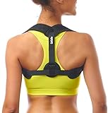 Posture Corrector for Women Men - Posture Brace - Adjustable Back Straightener - Discreet Back Brace for Upper Back Pain Relief - Comfortable Posture Trainer for Spinal Alignment and Posture Support