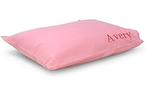 URBAN INFANT Pipsqueak Microfiber Pillow - Small, Mini, Tiny - 11 x 7 in - Perfect for Travel, Cars, Airplanes, Camping, Dogs, Toddlers, Kids, Lumbar, Knees and Neck - Ages 2 Yrs and Up