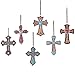 Southwestern Cross Christmas Ornaments - Set of 6