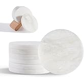 BCS Marble Coasters Set of 6 - Premium White Stone Coasters for Drinks with Holder - Cup Mats for Coffee, Tea, Beer, Wine - Elegant Table Decor for Home, Office, Dining