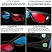 BIAL Red-Blue 3D Glasses with Glasses Case/Cyan Anaglyph Simple Style 3D Glasses 3D Movie Game-Extra Upgrade Style (3PCS)thumb 3