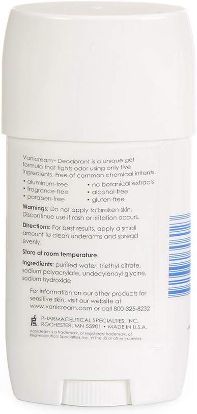 Vanicream Aluminum-Free Deodorant, No Color, 57 g (Pack of 1) - Image 3