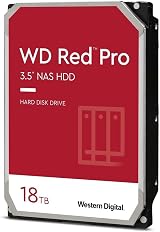 WD Red Pro 18TB NAS Internal Hard Drive 7200 RPM 6 Gb/s 512MB Cache view 4