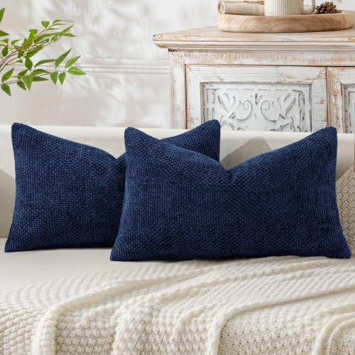 Miulee Decorative Lumbar Pillow Covers