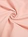 Allegra K Women Round Neck Cut Out Back Romper Summer Jumpsuit Pale XS Pink