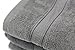 Hotel Sheets Direct - 4 Pack - Ultra Soft Oversized Extra Large Bath Towels 27x54 Linen - 100% Pure Ringspun Cotton - Ideal for Daily Use - Gray