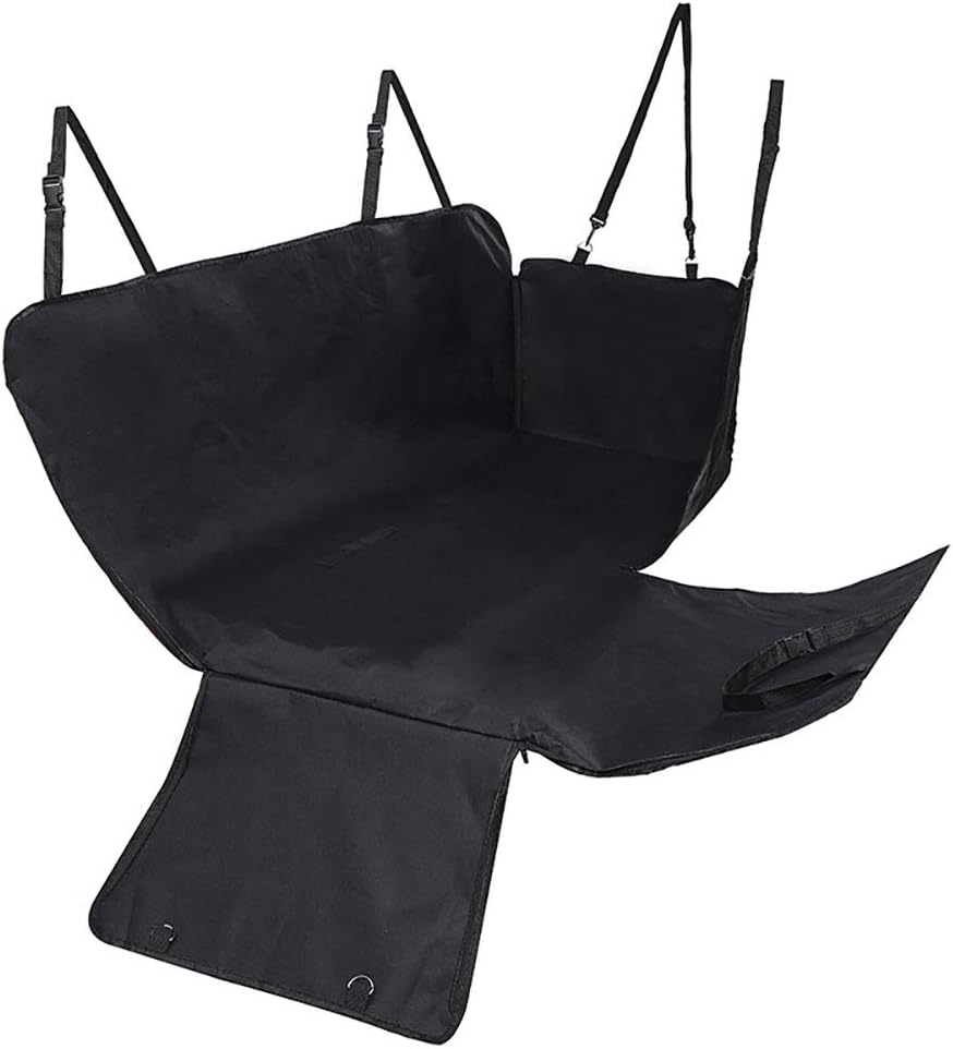 QBCYQ Car Blanket Universal Dog Blanket Zippers Back Seat