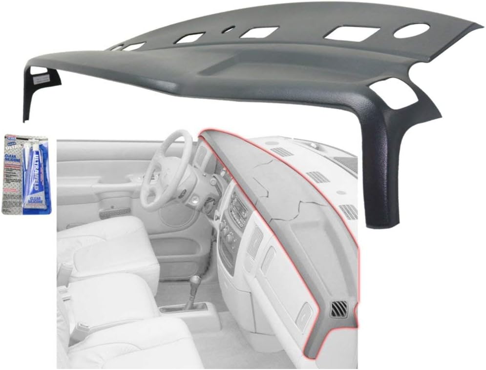 Dash Cover compatible with Dodge Full Size P/U 02-05 Presidio Gray
