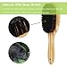 Dog Bath Massage Brush for Dog Cat Shower Grooming, Double Sided Silicone Pin Bristle Bamboo Comb Remove Loose Dirt Shedding Hair for Short Medium Long Hair Pet