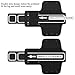 AILUN Phone Armband,Compatible iPhone X/Xs/XR/Xs Max 8/7 Plus Galaxy Note 8 s8 s9 Plus Sport Anti Slip,Dual Arm-Size Slots,Sweat&Scratch Resistant Key Pocket,with Touch ID Headphone Port[Black]