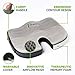 Coccyx Tailbone Memory Foam Pressure Relief Comfort Seat Cushion for Office Desk Chair, Car, Plane, Wheelchair