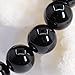 Justinstones Natural A Grade Black Tourmaline Gemstone 8mm Round Beads Stretch Bracelet 7 Inch Unisex