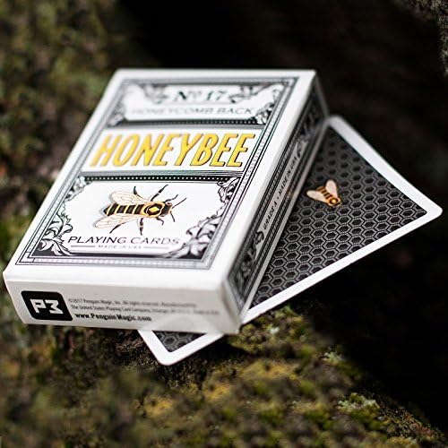 Tavoloverde Playing cards Honeybee V2 - Black