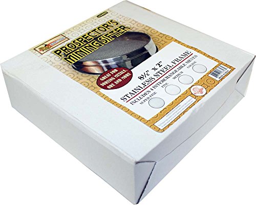 ToolUSA 8" Multi-purpose Interchangeable Sieves - 5pc Set: U3-18343