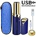 La'Colur Facial Hair Removal for Women - Painless & Dermatologist Approved, Replacement Head, Compact Carrying Case & USB Charger Included - Great for Travel