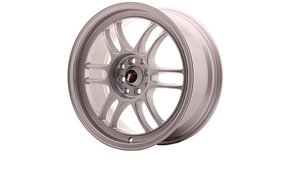 Japan Racing JR7 Silver - 17x7.5 ET42 4x100/4x114.3 Llantas ...