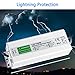 LED Driver 150W Durable Waterproof IP67 12V DC Transformer Compatible LED Lighting Module Low Voltage Power Supply Output Accessories