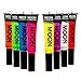 Moon Glow - Blacklight Neon Mascara 0.51oz - Choose your color – Glows brightly under Blacklights/UV Lighting!