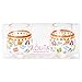 Enesco Designs by Lolita Flip Flops Too Acrylic Stemless Wine Glasses, Set of 2, 15 oz