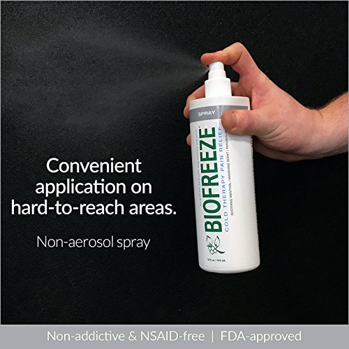 Biofreeze Pain Relief Spray for Arthritis, 16 oz. Bottle with Pump
