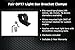 OPT7 xMount Wide 49mm-54mm Mounting Bracket Clamps Pair for LED Work Light Bar Bullbar