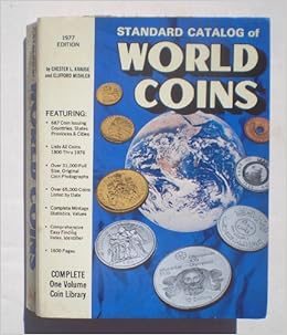 Standard Catalog Of World Coins Chester L Krause 9780873410120 Amazon Com Books