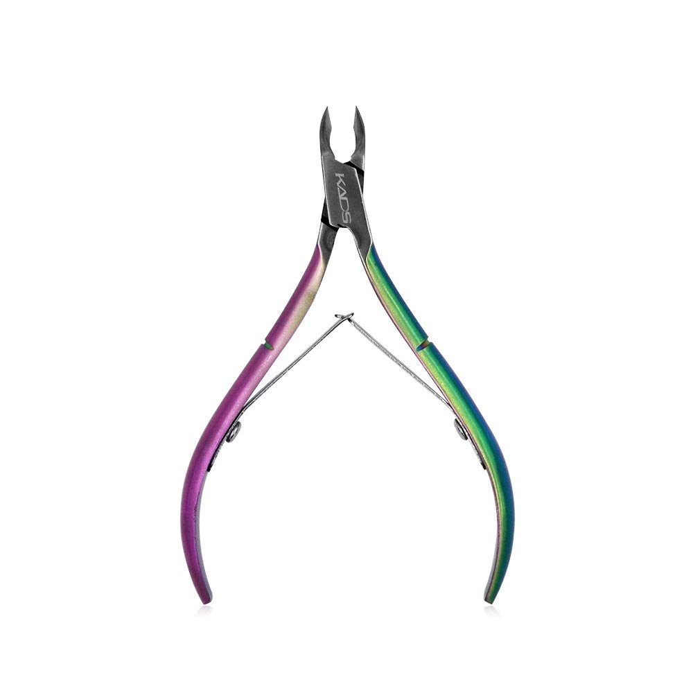 KADS Frosted Symphony Scissor Cuticle Cutter Remover for Dead Skin Stainless Steel