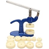 DMZK Watchmaker Watch Repair Tool Kit Professional Watch Press Tool Set with 12 Dies for Close Snap Off Watch Back Cover
