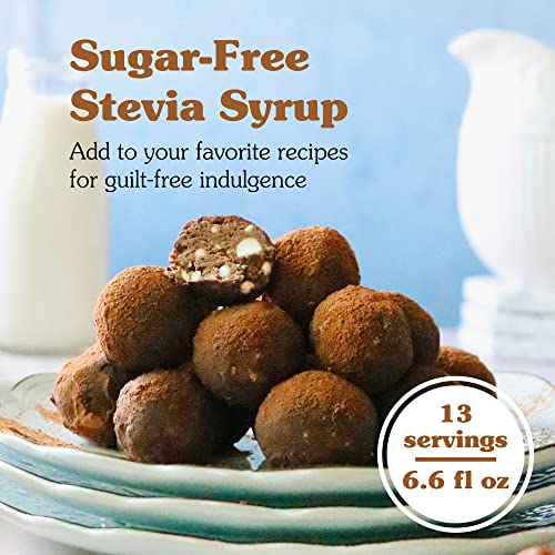 NuNaturals Stevia Syrup, SugarFree Sweetener, PlantBased Sugar