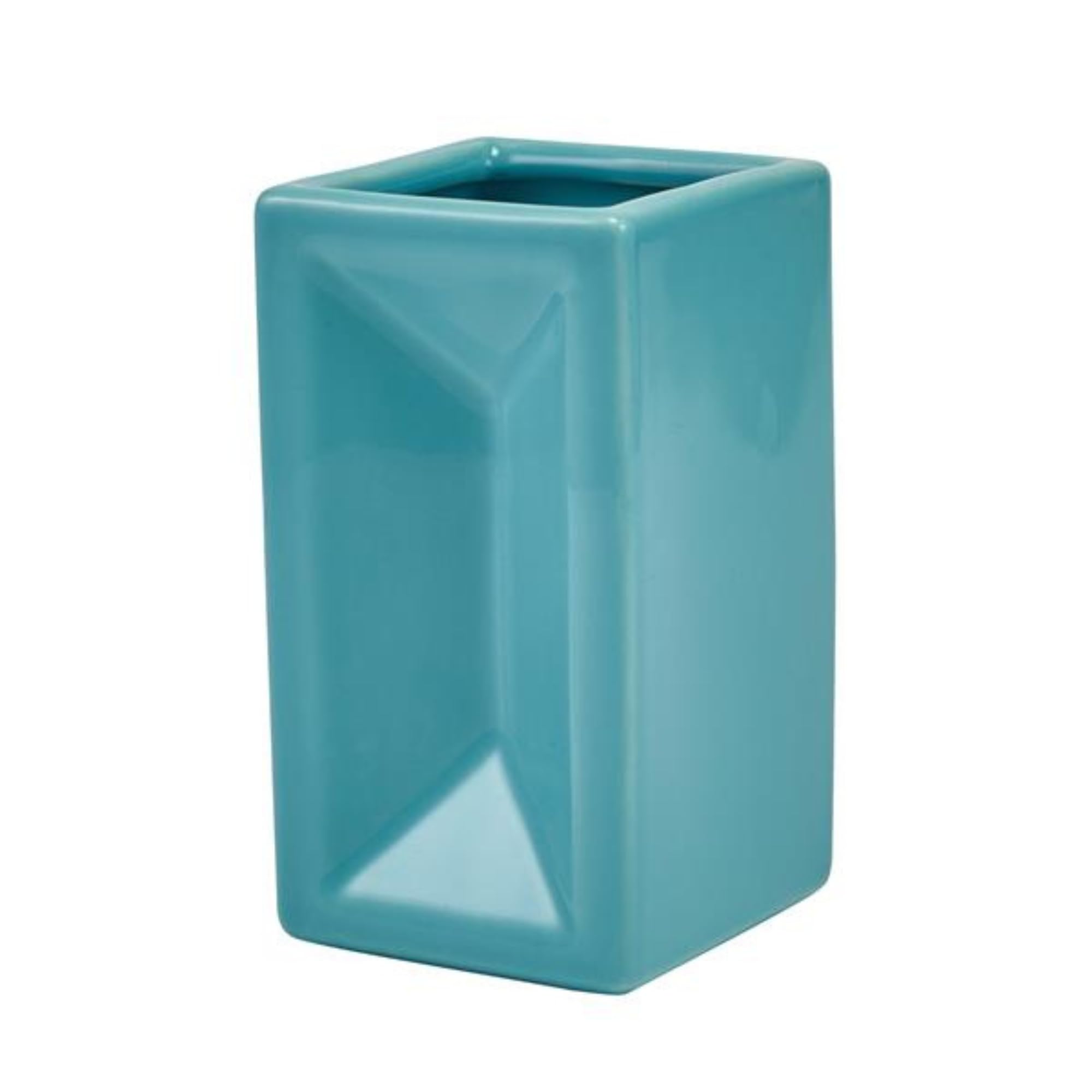 Genware Blue Brick Tiki Mug 18oz / 510ml - Pack of 4 - Cocktail Mugs, Glassware