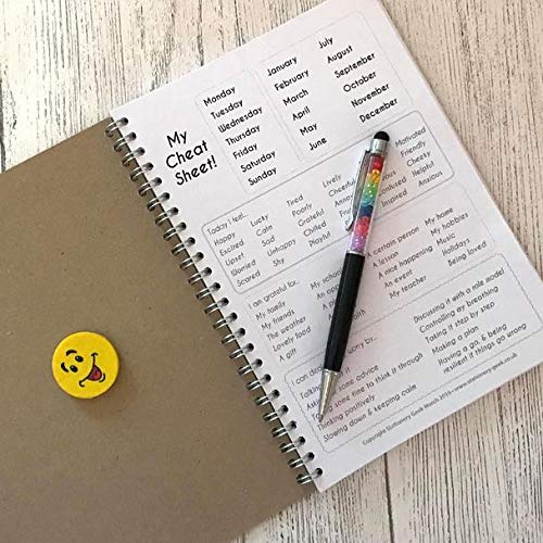Stationery Geek My Feelings Journal - Kids - A4 - Dyslexia Friendly Edition