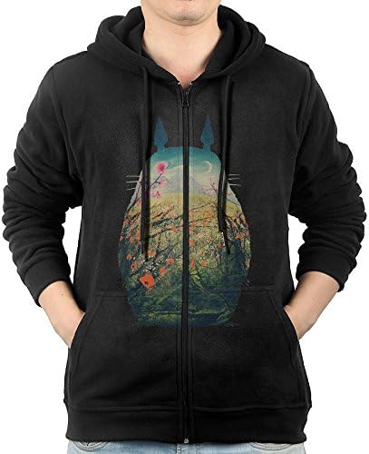 Men's Miyazaki Hayao My Neighbor Totoro Design Zip Sweatshirt