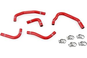HPS 57-1285H-RED Red Silicone Heater Hose Kit (Coolant)