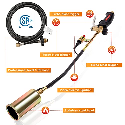 Propane Torch Weed Burner ,Blow Torch,Weed Torch With Push Button