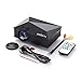 ERISAN 1200 Lumens LCD Mini Projector (Warranty Included), Updated Full Color Max 130