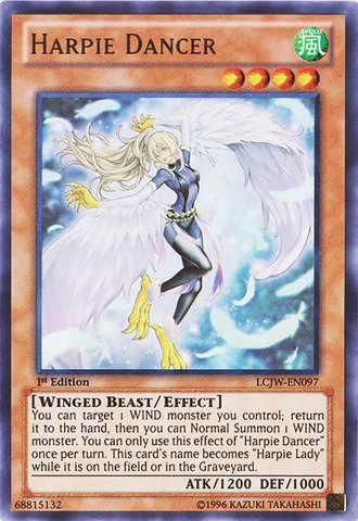 Yu-Gi-Oh! - Harpie Dancer (LCJW-EN097) - Legendary Collection 4: Joey's World - 1st Edition - Ultra Rare